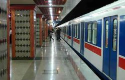 Very Modern and Clean Tehran Subway
