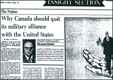 John W. Harnock's newspaper article