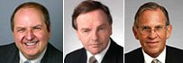 T. Axworthy  (left) S. Joyal and J.Grafstein (right)