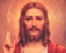 Diefied artistic representation of Jesus