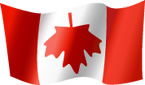 Canadian Flag: upside-down