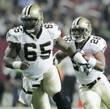 New Orleans Saint players