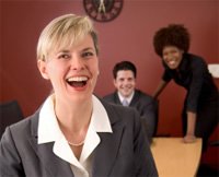 Laugh and the Work World Laughs With You