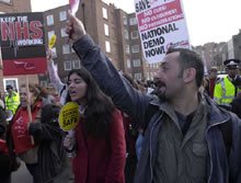 British Protesters