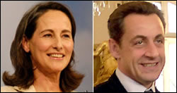 Madame Segolene Royal and Monsieur Nikolas Sarkozy