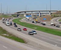 Highway 407/427 interchange