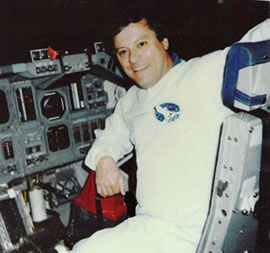 Clark C. McClelland at Kennedy Space Center
