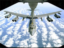 A B-52 bomber