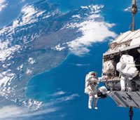 Earth from outer space