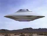 UFO crashes in California