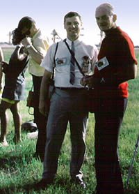 Senator Barry M. Goldwater at Kennedy Space Center on Moon Shot Day