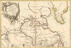 Map of Canada 1776