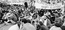 Demonstration for a youth centre in Zurich in June 1968