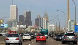 Gardiner Expressway in Toronto