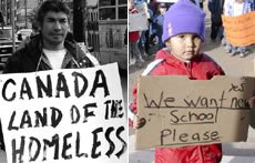 Native Homelesness and Poverty in Canada