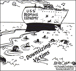Corporate profit cartoon