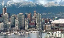 Vancouver skyline