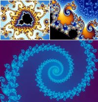 Mandelbrot Set like Fractals generating sentient artificial life