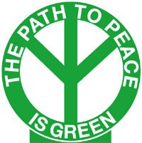 The Path to Peace is Green.