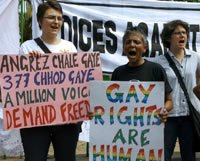 Gay Rights Protest