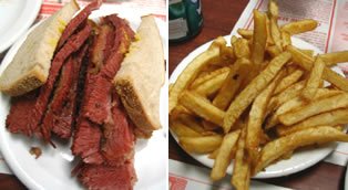 Schwartz Deli sandwich