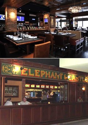 TOP PHOTO: The Exchange: a new look in downtown Ottawa. BOTTOM PHOTO: The Elephant Castle