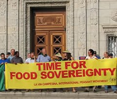 Sovereignty and Food linked to each other