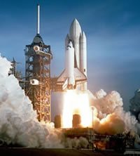 Space shuttle launch
