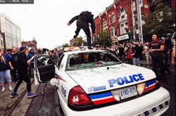 Vandals in Toronto