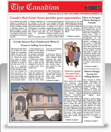 Canada's Premier Real Estate Section