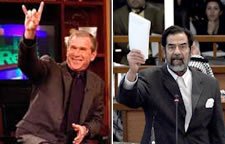 W. G. Bush and S. Hussein