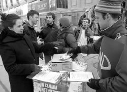 Toronto anti-homelessness campaign