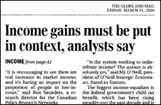 Globe and Mail article