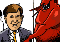 Stephen Harper cartoon