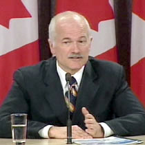 NDP Leader Jack Layton