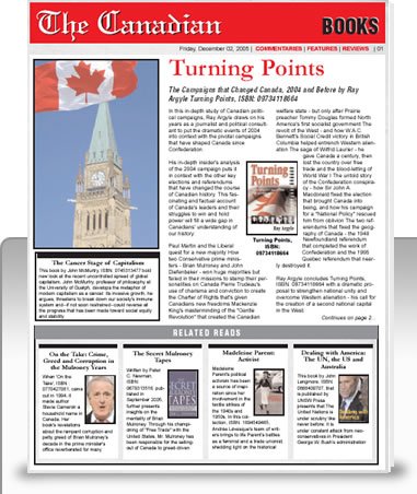 Canada's Premier Newspaper Book Section