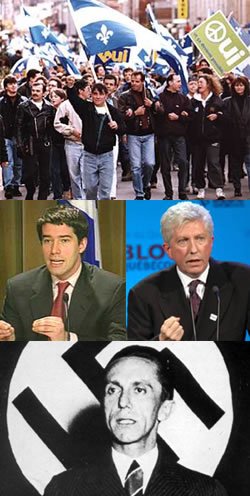Bloc Quebecois borrows Nazi techniques
