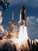 STS-80 Lift off from Pad 39B