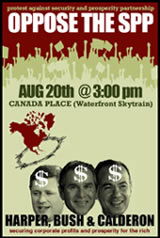 Montebello Summit Protest Poster
